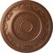 Ekena Millwork Nestor Ceiling Medallion (Fits Canopies up to 5"), Hand-Painted Polished Copper, 25 7/8"OD x 2 1/4"P CM25NEPOS - alternate 1